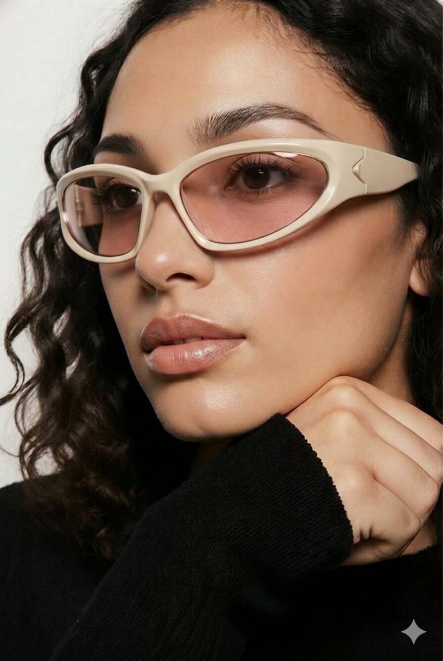 Jaspin Y2K Wrap Around Shades UV400 Sunglasses
